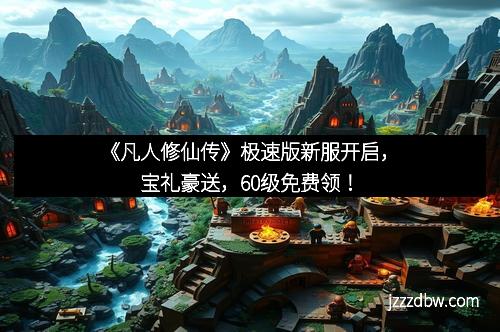 《凡人修仙传》极速版新服开启，宝礼豪送，60级免费领！